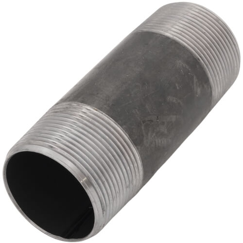 Main product image of 1-1/2" x 4-1/2" Black Nipple