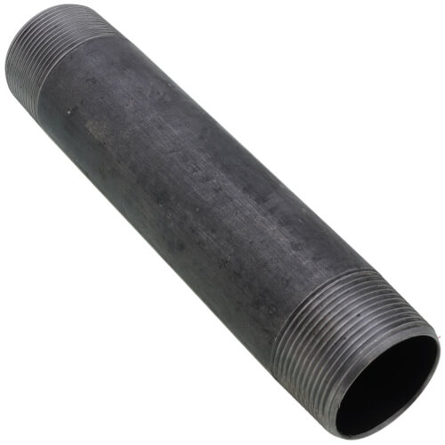 Main product image of 1-1/2" x 8" Black Nipple
