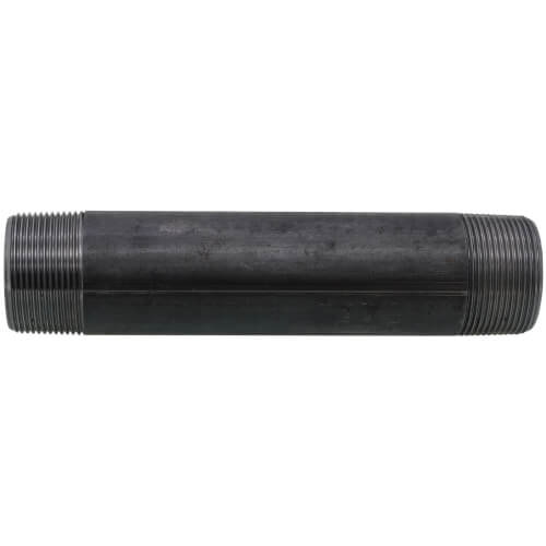 Main product image of 1-1/2" x 8" Black Nipple