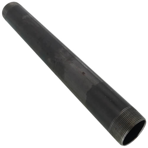 Main product image of 2" x 18" Black Nipple