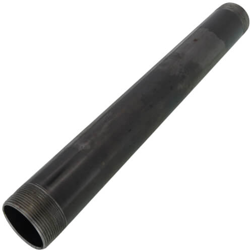 Main product image of 2" x 18" Black Nipple