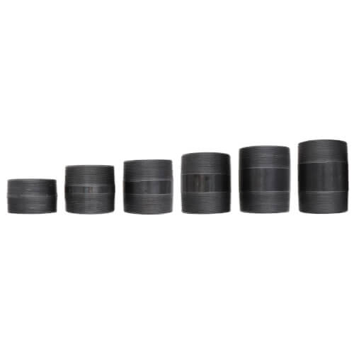 Main product image of 4" Black Nipple Set (Close to 6" Length)