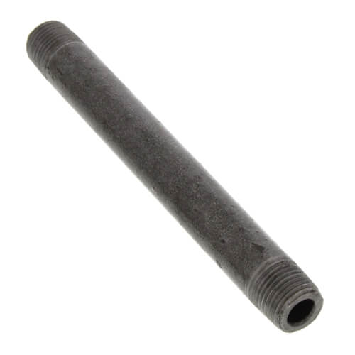 Main product image of 1/8" x 3-1/2" Schedule 80 Heavy Duty Black Nipple
