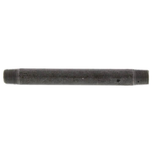 Main product image of 1/8" x 3-1/2" Schedule 80 Heavy Duty Black Nipple