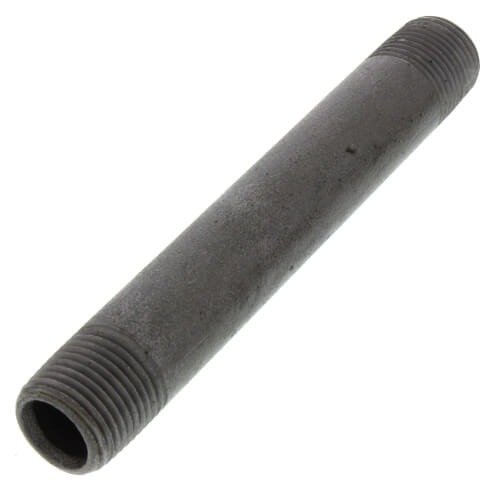 Main product image of 1/2" x 5-1/2" Schedule 80 Heavy Duty Black Nipple