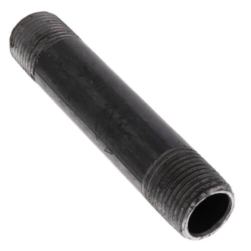 Main product image of 1/2" x 4" Left & Right Handed Black Nipple