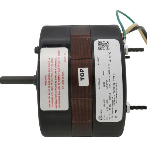 Main product image of 1/15 HP 115v Fan & Blower Motor, 1050 RPM, 42 Frame, Semi Enclosed
