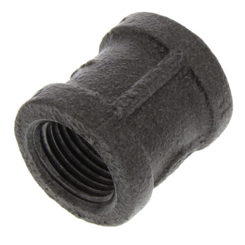 Main product image of 1/2" Black Malleable Iron Right & Left Coupling
