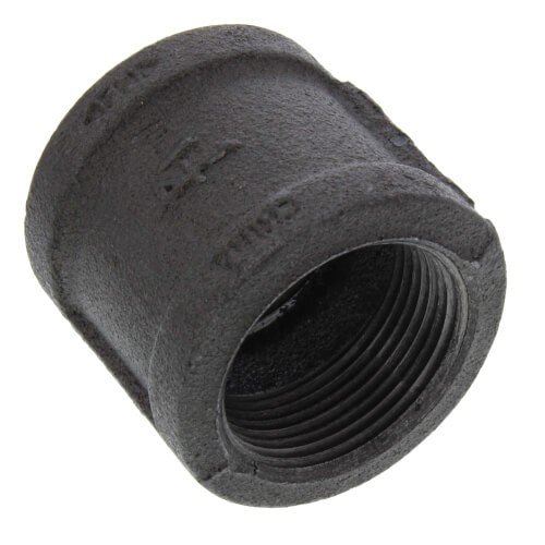 Main product image of 1-1/4" Black Malleable Iron Right & Left Coupling