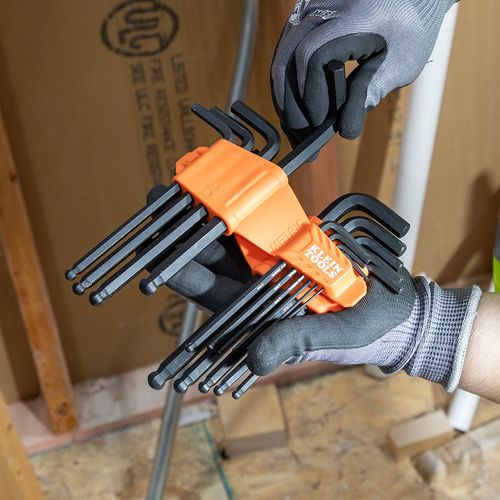 Main product image of 10 Piece Long Ball End Hex Key Set, Metric