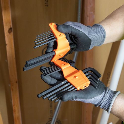 Main product image of 10 Piece Long Ball End Hex Key Set, Metric