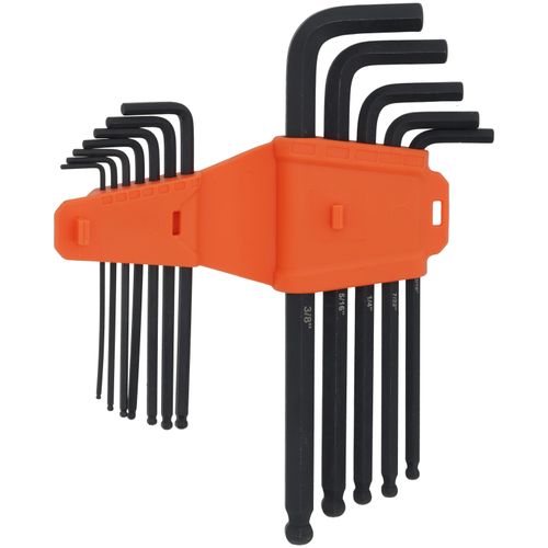 Main product image of L-Style Ball-End Hex Key Wrench Set, SAE, 12 Piece