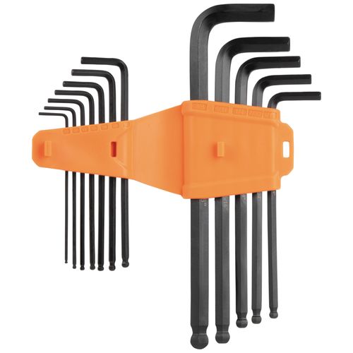 Main product image of 22 Piece Long Ball End Hex Key Set, SAE/Metric