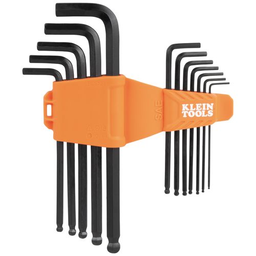 Main product image of 22 Piece Long Ball End Hex Key Set, SAE/Metric