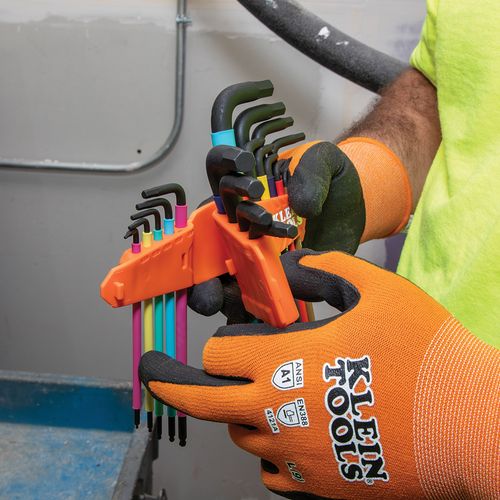 Main product image of 18 Piece Color Coded Hex Key Set, SAE/Metric