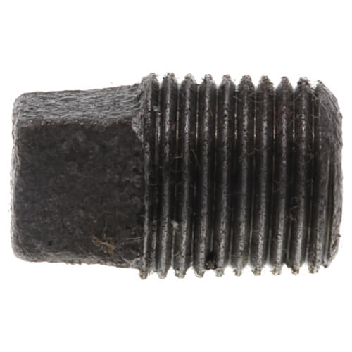 Main product image of 1/8" Black Solid Plug