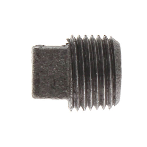 Main product image of 1/2" Black Solid Plug