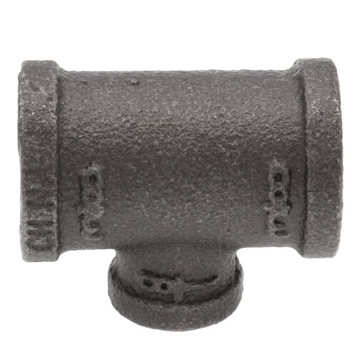 Main product image of 3/8" x 3/8" x 1/8" Black Reducing Tee