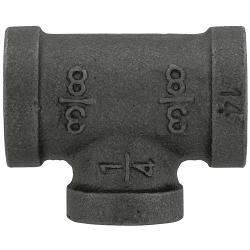 Main product image of 3/8" x 3/8" x 1/4" Black Reducing Tee
