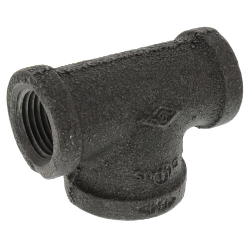 Main product image of 1/2" x 1/2" x 3/4" Black Reducing Tee