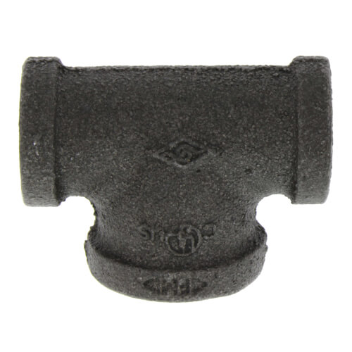 Main product image of 1/2" x 1/2" x 3/4" Black Reducing Tee
