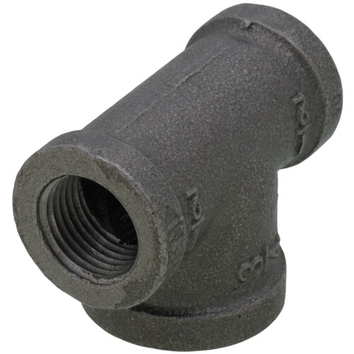 Main product image of 1/2" x 1/2" x 3/4" Black Reducing Tee