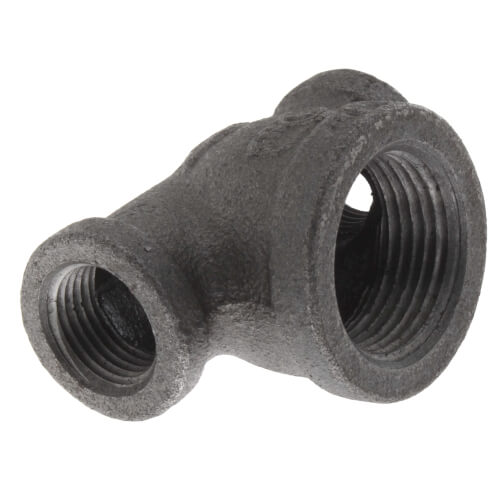 Main product image of 1/2" x 1/2" x 1" Black Reducing Tee