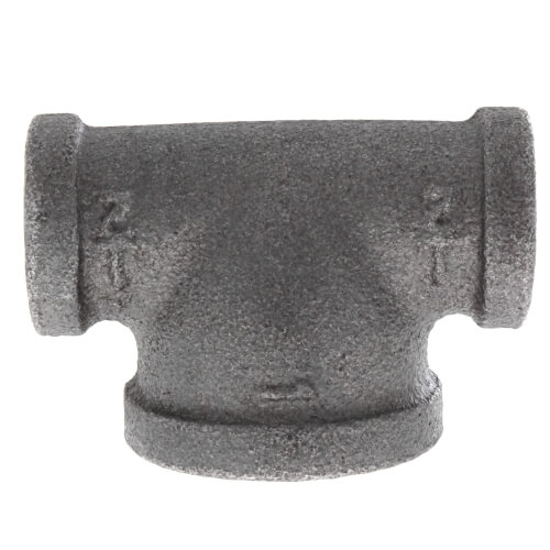Main product image of 1/2" x 1/2" x 1" Black Reducing Tee