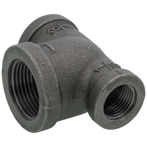 Main product image of 3/4" x 1/2" x 1" Black Reducing Tee