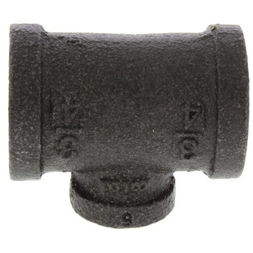 Main product image of 3/4" x 3/4" x 3/8" Black Reducing Tee