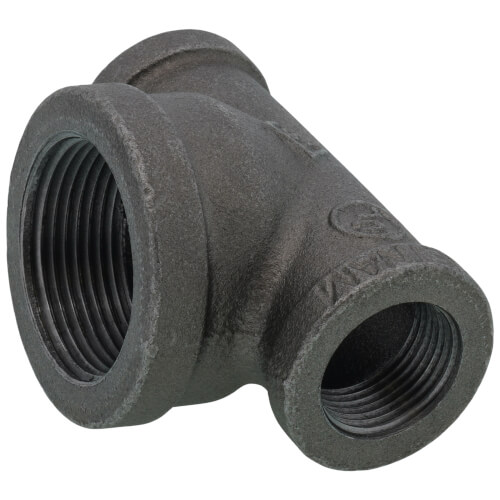 Main product image of 3/4" x 3/4" x 1-1/4" Black Reducing Tee