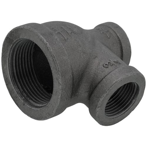 Main product image of 1-1/4" x 1/2" x 3/4" Black Reducing Tee