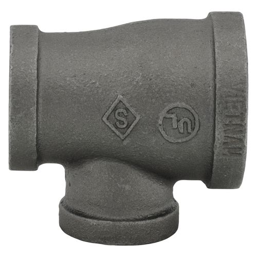 Main product image of 1-1/4" x 1" x 3/4" Black Reducing Tee