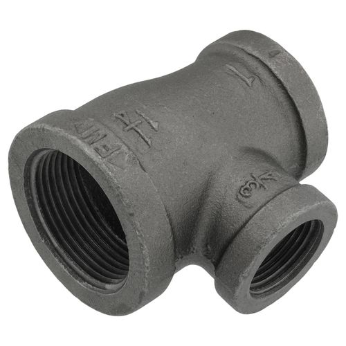 Main product image of 1-1/4" x 1" x 3/4" Black Reducing Tee