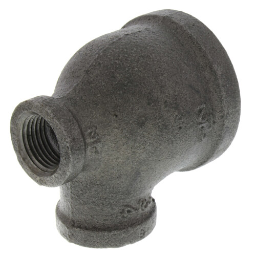 Main product image of 1-1/2" x 1/2" x 3/4" Black Reducing Tee