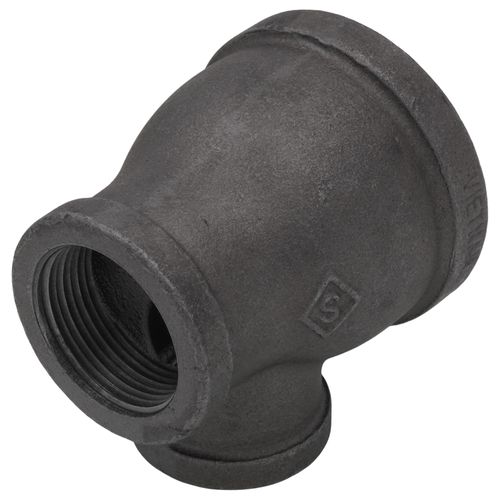 Main product image of 2" x 1-1/4" x 1" Black Reducing Tee