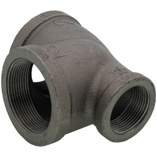 Main product image of 2" x 1-1/4" x 2" Black Reducing Tee