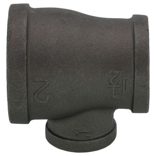 Main product image of 2" x 1-1/2" x 1" Black Reducing Tee