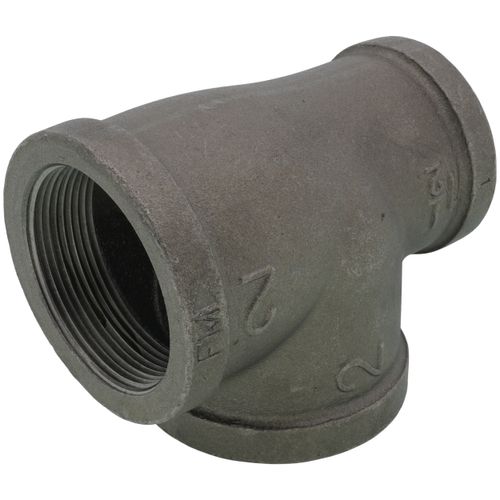 Main product image of 2" x 1-1/2" x 2" Black Reducing Tee