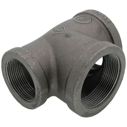 Main product image of 2" x 1-1/2" x 2" Black Reducing Tee