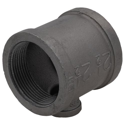 Main product image of 2-1/2" x 2-1/2" x 3/4" Black Reducing Tee