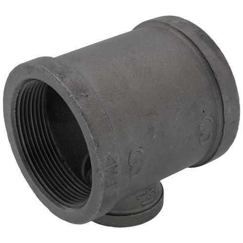Main product image of 3" x 3" x 1-1/2" Black Reducing Tee