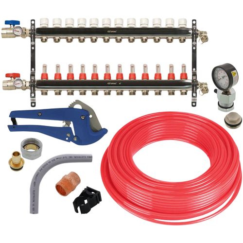 Main product image of Bluefin Suspended Pipe Radiant Heat Package (2000 sq ft)