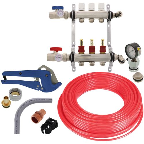 Main product image of Bluefin Suspended Pipe Radiant Heat Package (500 sq ft)