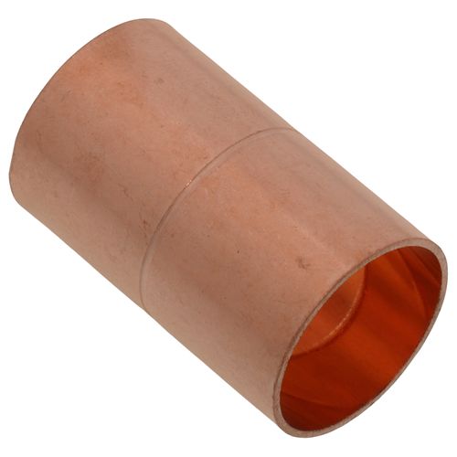 Main product image of 7/8" OD ACR Copper Coupling w/ Roll Stop