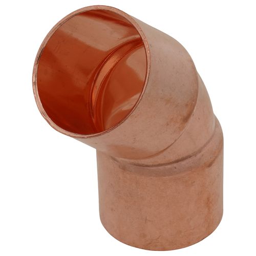 Main product image of 1-1/8" OD ACR Copper 45-Degree Elbow
