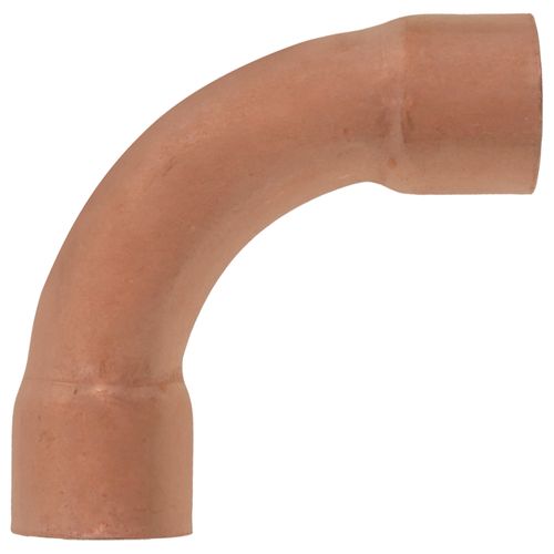 Main product image of 3/8" OD ACR Copper 90-Degree Long Turn Elbow