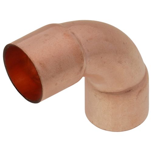 Main product image of 1/2" OD ACR Copper 90-Degree Long Turn Elbow