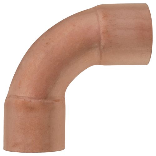 Main product image of 1/2" OD ACR Copper 90-Degree Long Turn Elbow