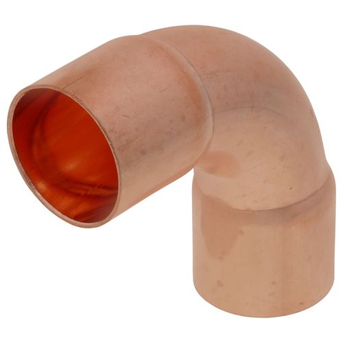 Main product image of 1-1/8" OD ACR Copper 90-Degree Long Turn Elbow